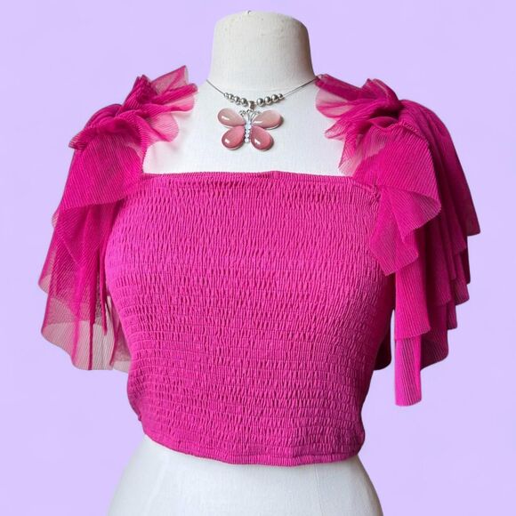 Source Unknown Tops - Unbranded Women's Pink Blouse